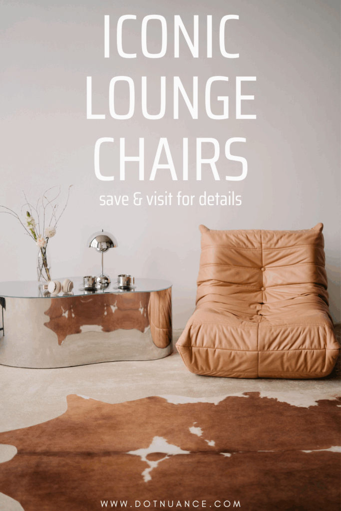Contemporary lounge chair design - MCM home