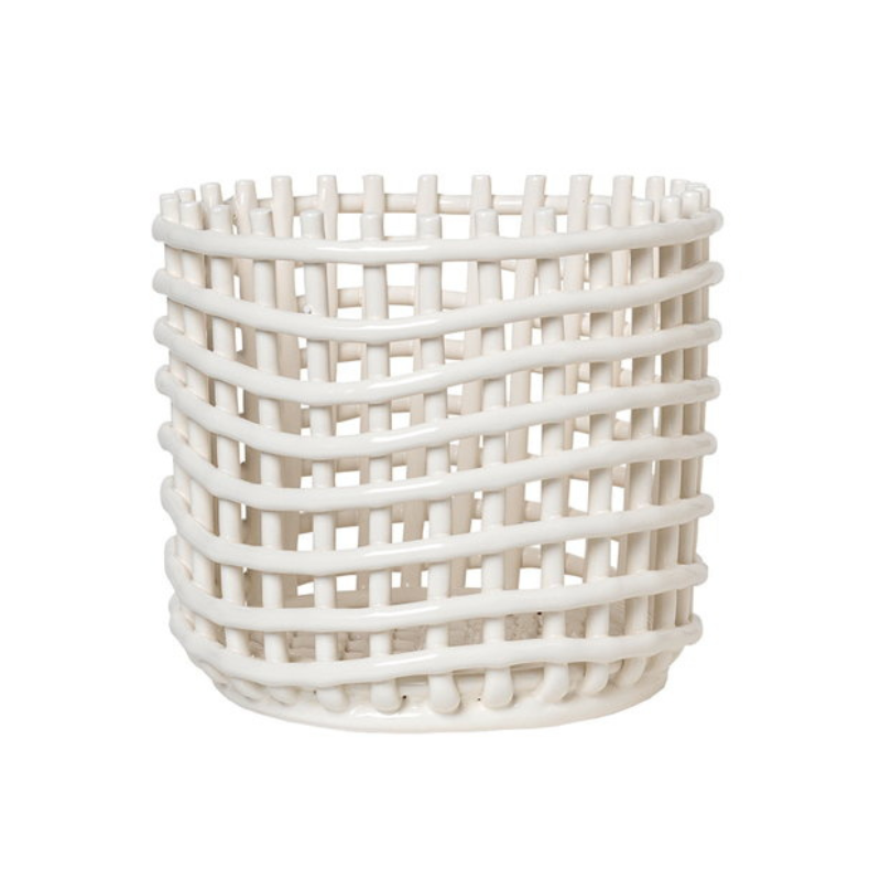 Ferm Living - Ceramic basket