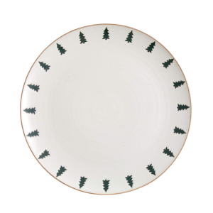 Green Tree Dinner Plate by Crate&Barrel