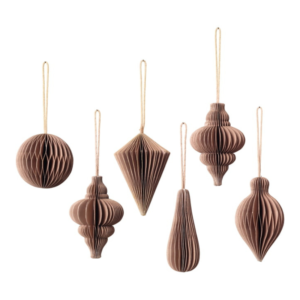 Paper Christmas Decoration by Broste Copenhagen