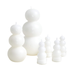 Snowman Candle by Crate&Barrel