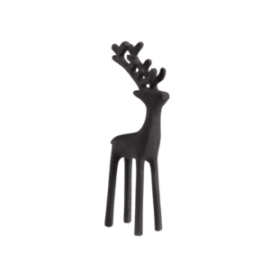 Zinc Holiday reindeer decoration by Crate&Barrel