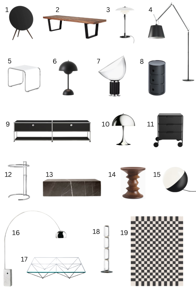 Loft apartments accessories