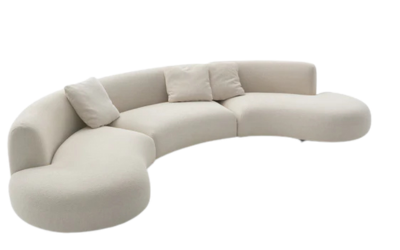 Arflex - Tokio T21 curved sofa