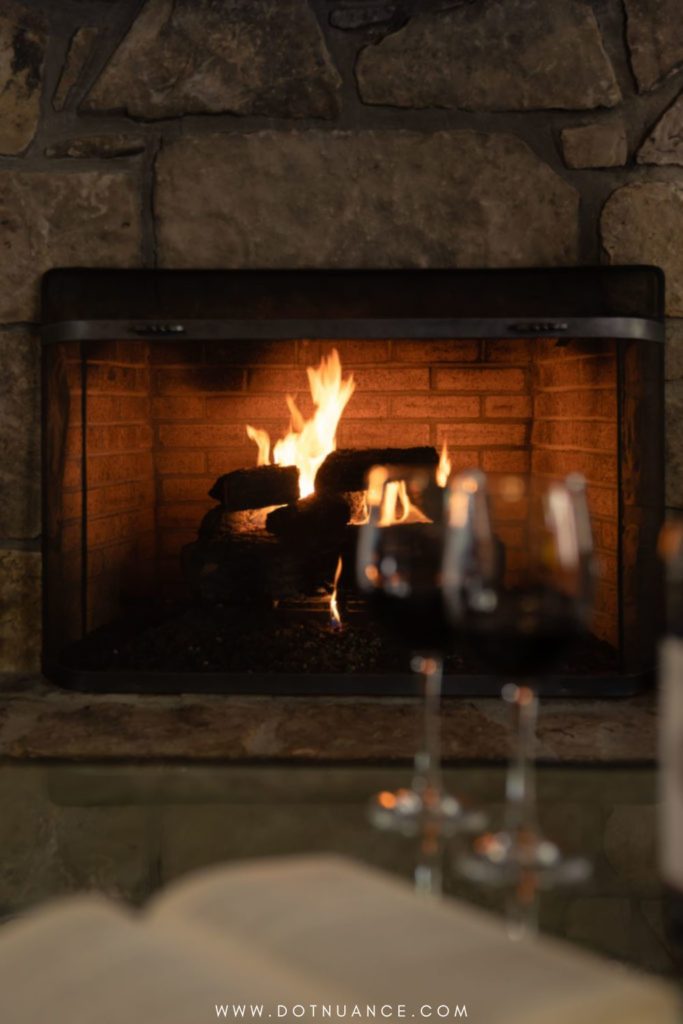 Biopholic design - fireplace