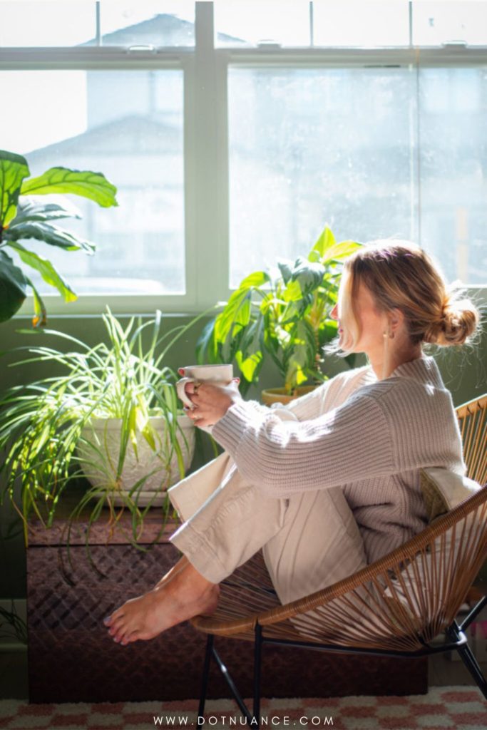 Biopholic design - reading nook with plants