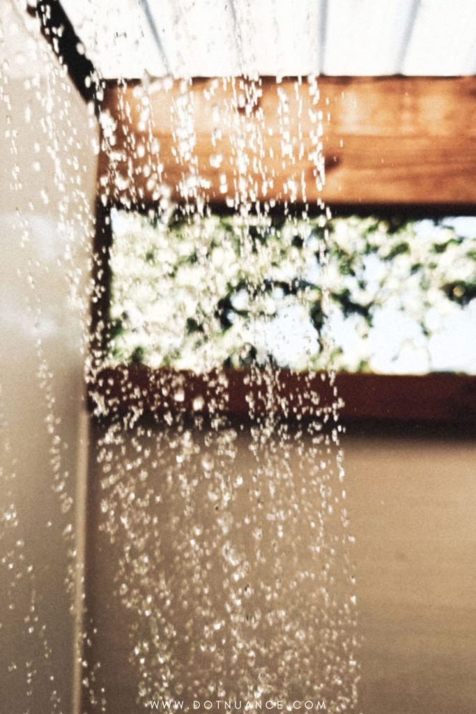 Biopholic design - water shower