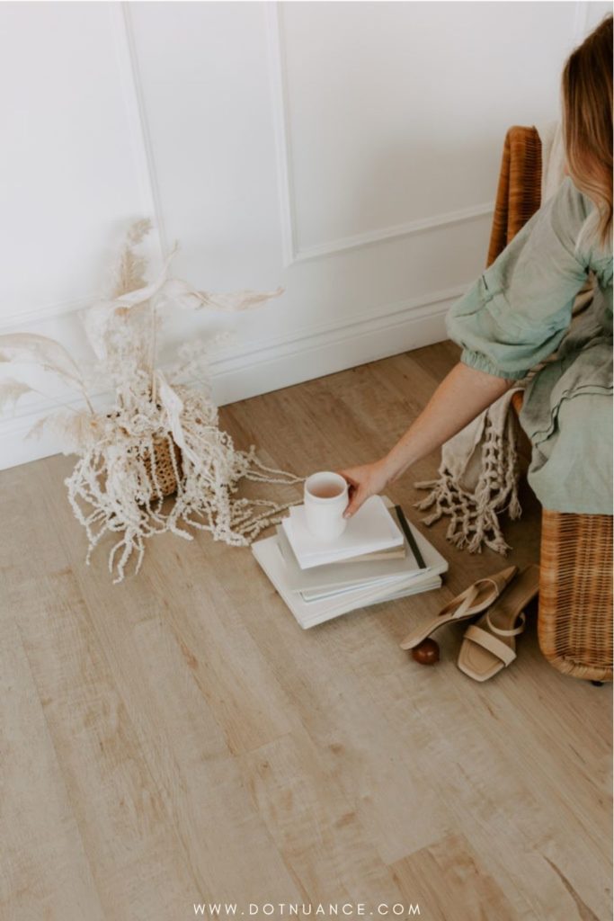 Flower decoration ideas - floor level blossom