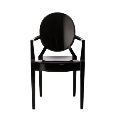 Kartell - Louis Ghost Chair - Black