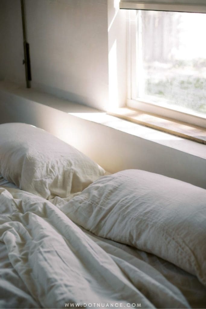 Slow living spaces - bedroom functionality and comfort