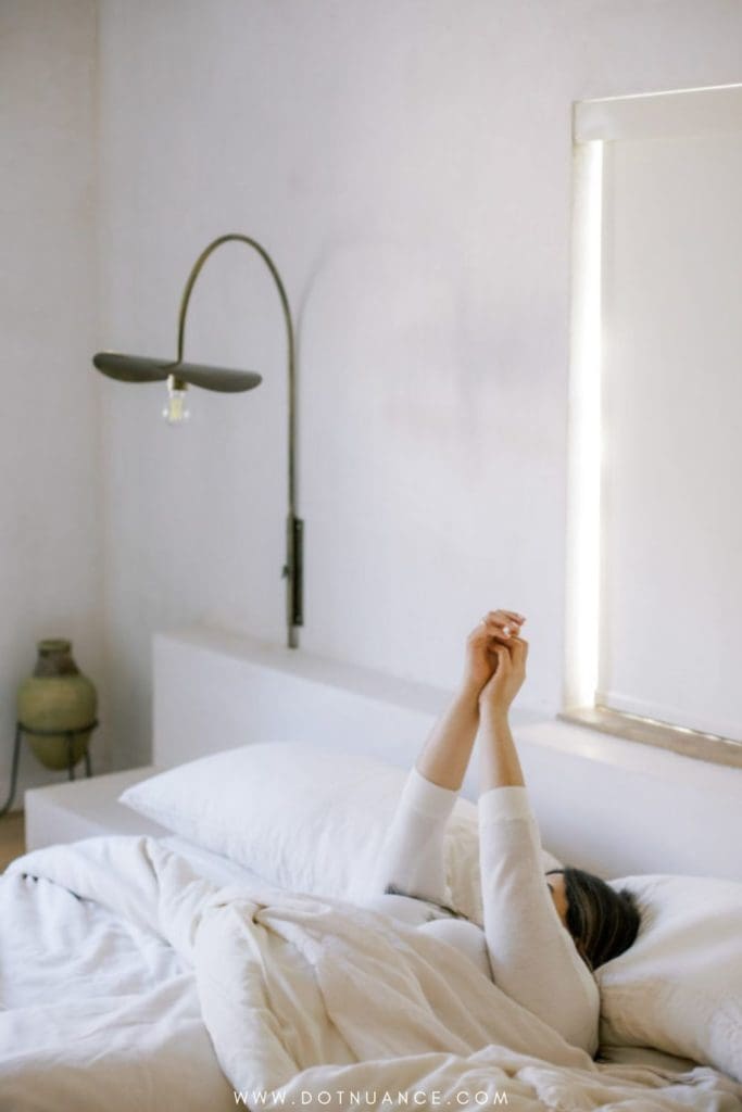 Slow living spaces - calming morning
