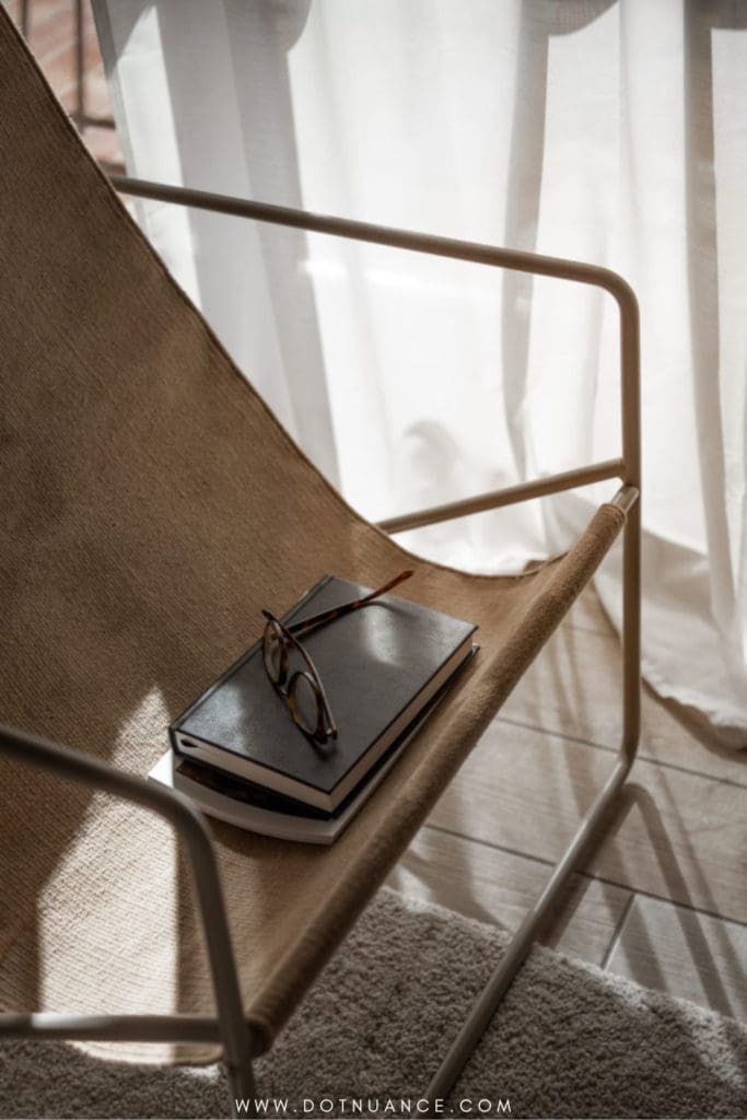 Slow living spaces - natural materials