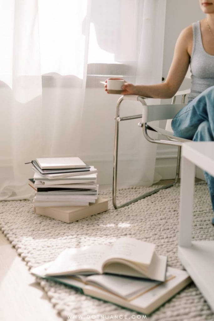 Slow living spaces - wassily chair and calming athmosphere