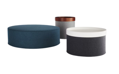 Softline - Drum Pouf Tray