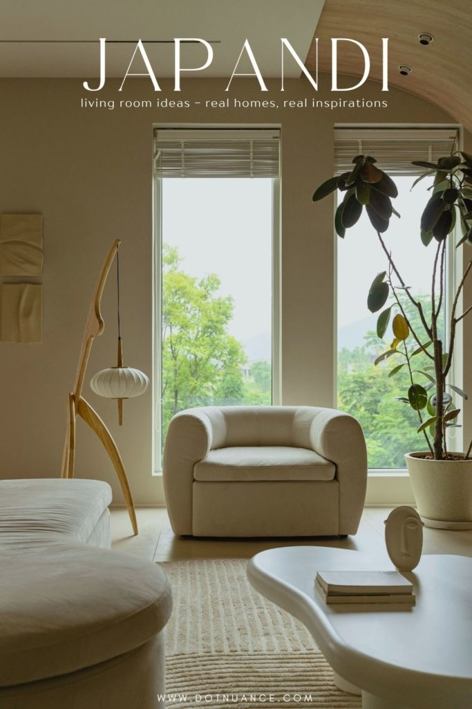 Japandi apartment interior