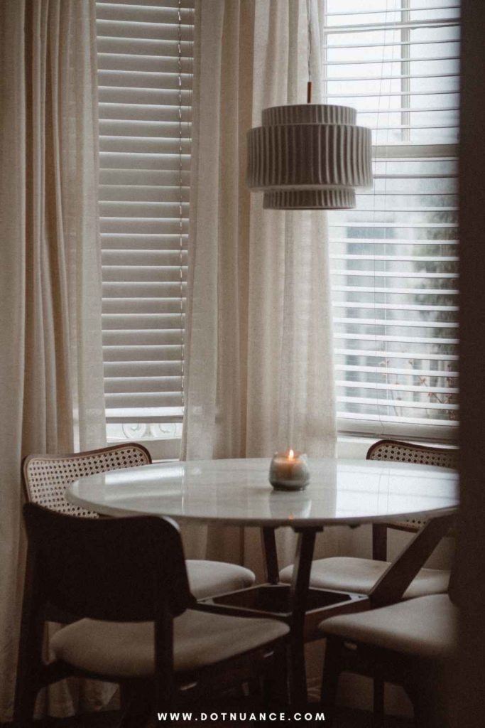 Dining room lighting