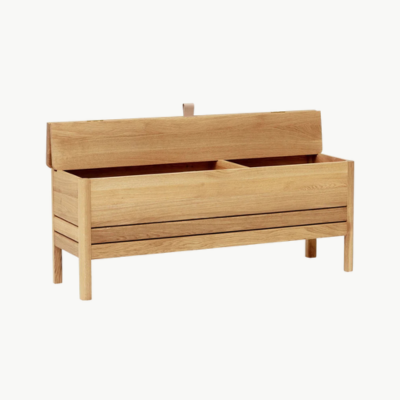 Form & Refine - A Line storage bench