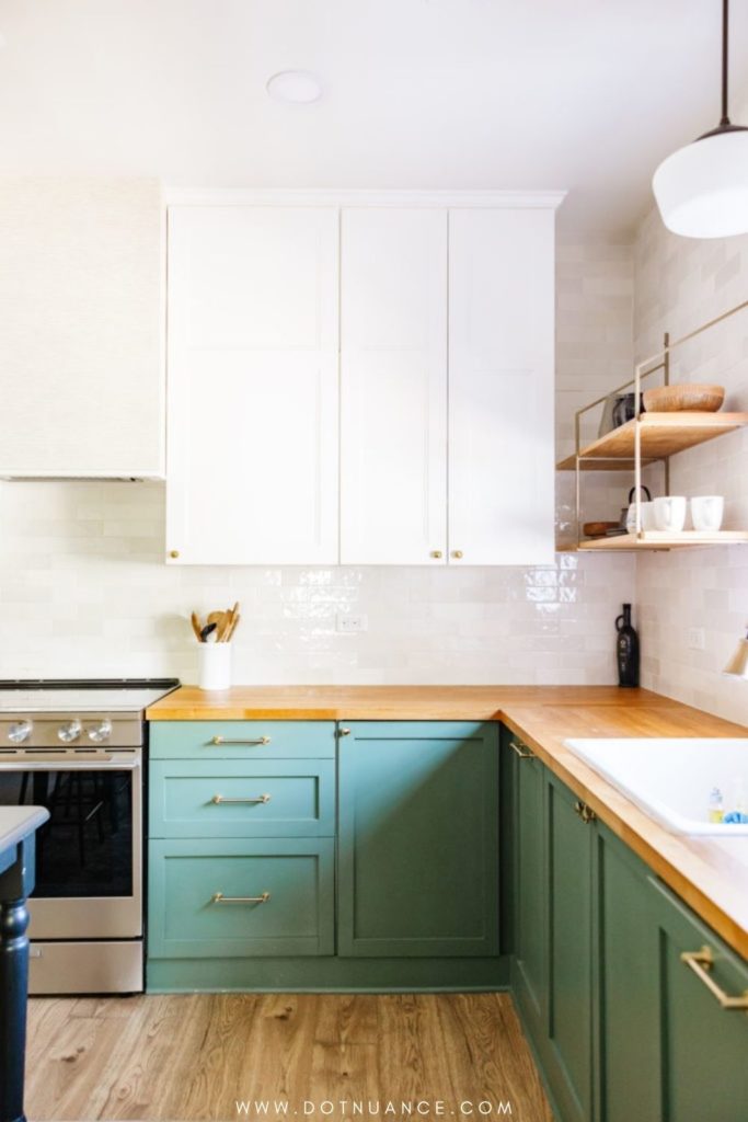 Scandinavian design ideas - pop of contrast