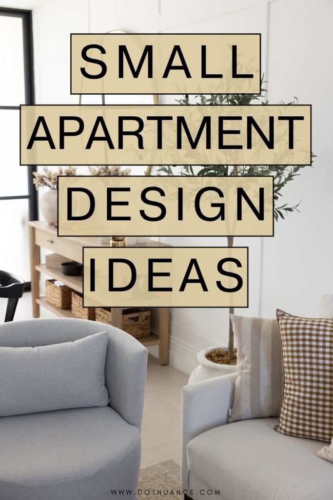 Small apartment design ideas