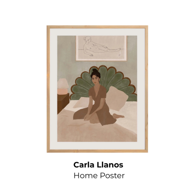 Carla Llanos Home Poster