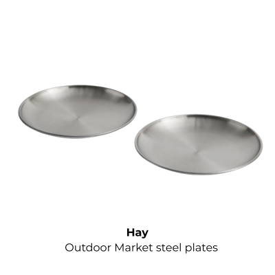 Hay Outdoor Market steel plates