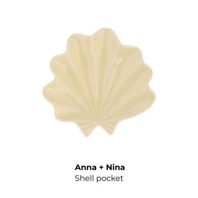 Shell pocket _ Beige- Product image n°1 Anna + Nina Shell pocket