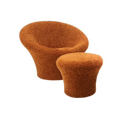 Pierre Paulin for Artifort Mushroom Lounge Chair and Ottoman