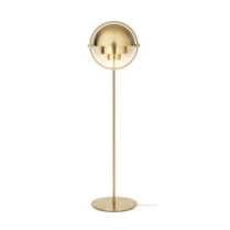 GUBI - Multi-lite floor lamp, gold