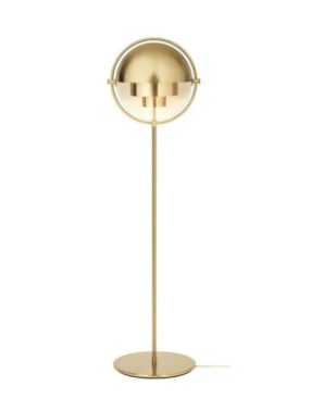 GUBI - Multi-lite floor lamp, gold