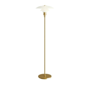 Louis Poulsen - gold floor lamp