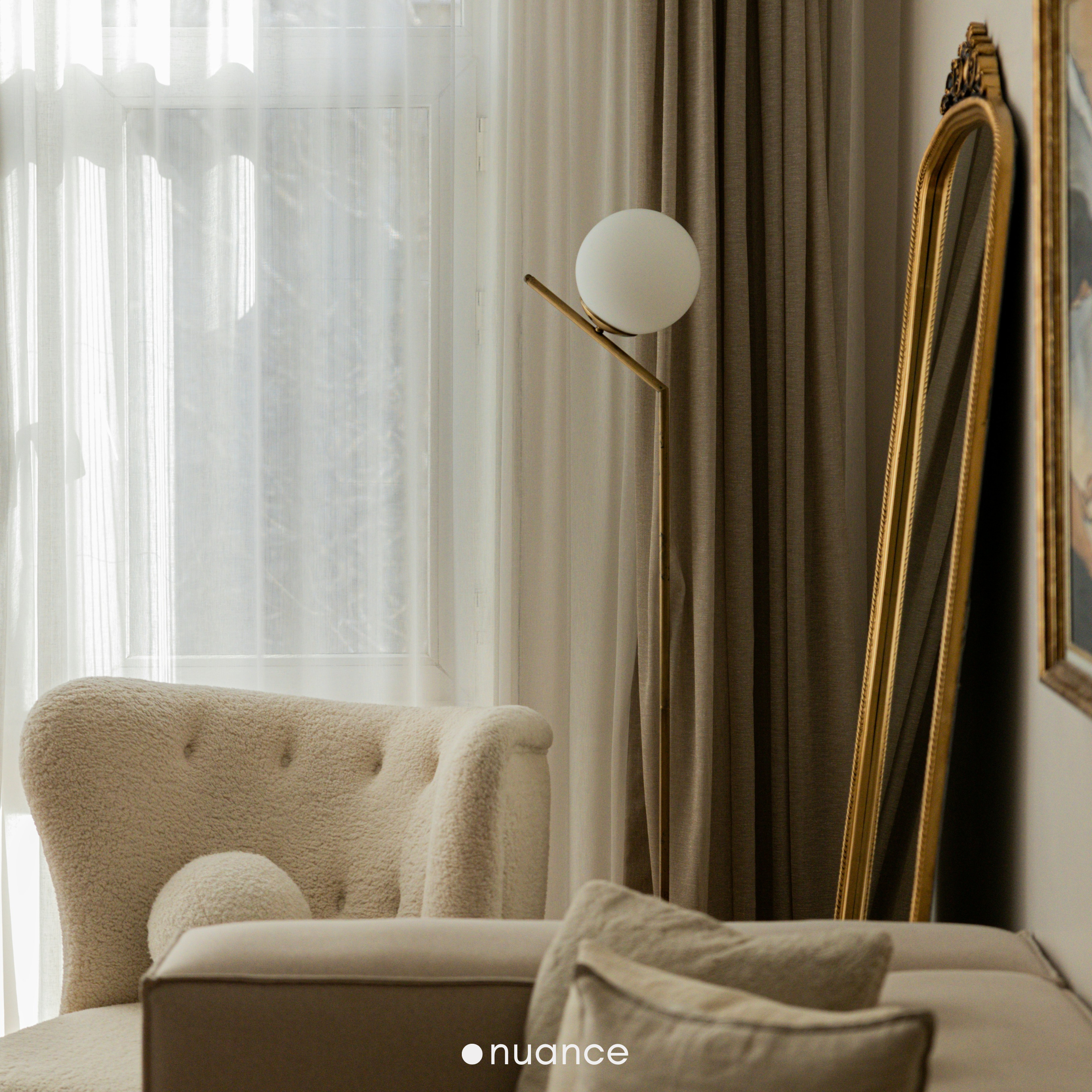 gold floor lamps