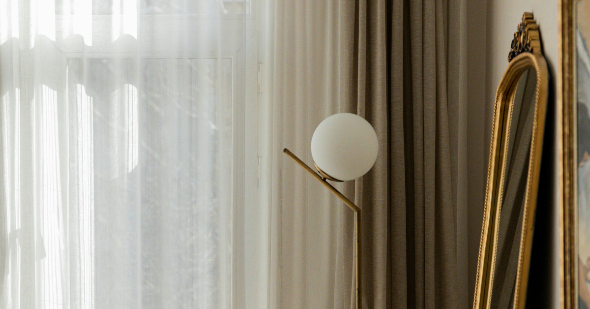 gold floor lamps