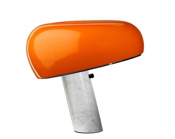 Orange snoopy table lamp fall decor