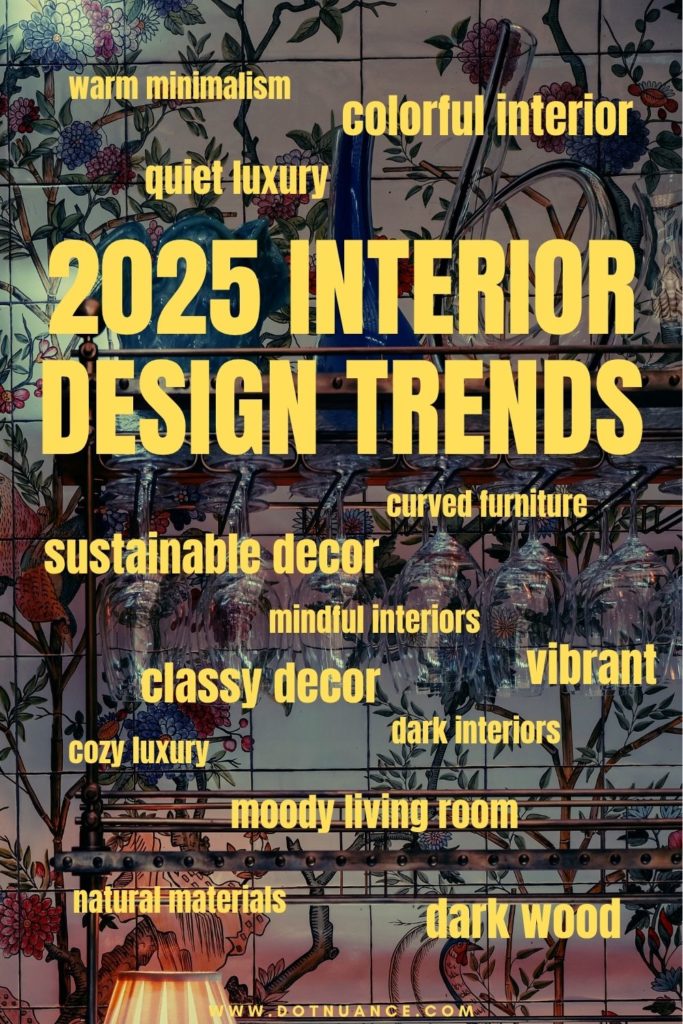 2025 interior design trends