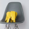 Elephant on the Eames Molded Plastic Chair by Charles and Ray Eames