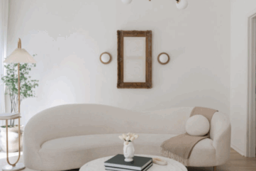 curved sofas