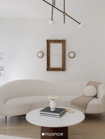 curved sofas