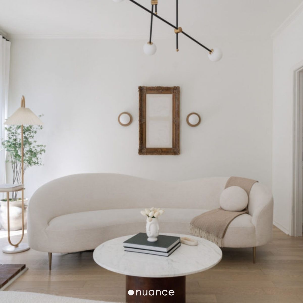 curved sofas