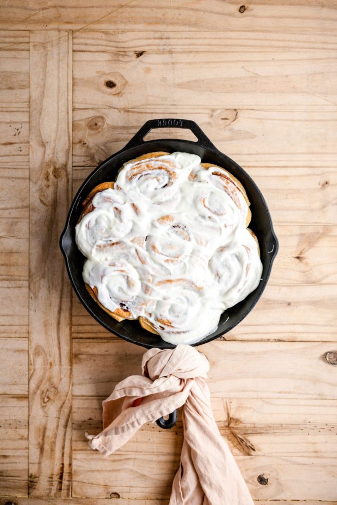 Homemade cinnamon rolls