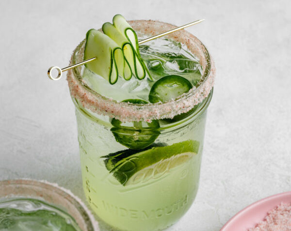 non-alcoholic drinks - cucumber fizz