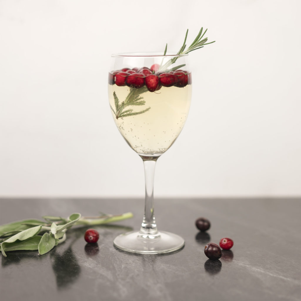 Cranberry Rosemary Sparkler