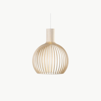 Secto Design Octo Pendant Light Formpressed birch