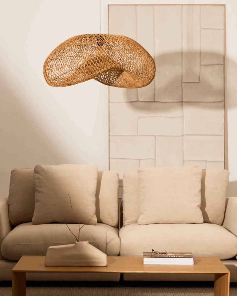 Kave Home - Rattan Pendant