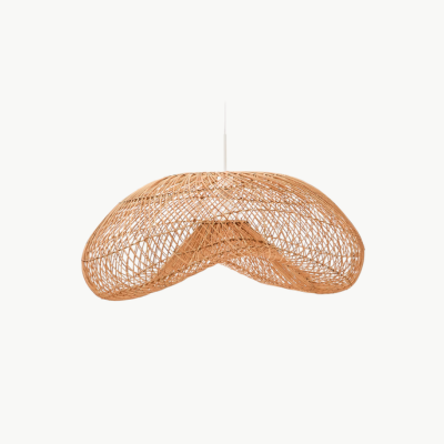 Isora rattan ceiling lamp shade
