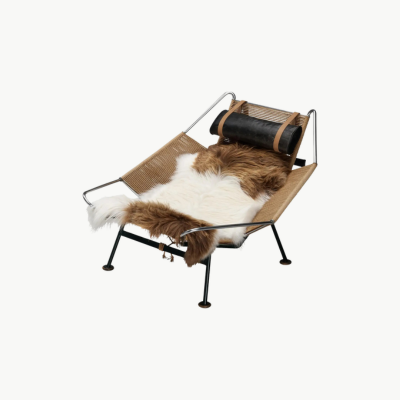 Iconic Hans Wegner ‘Flag Halyard’ Lounge Chair