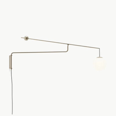 Luceplan Malamata Wall Sconce - adjustable wall lamp