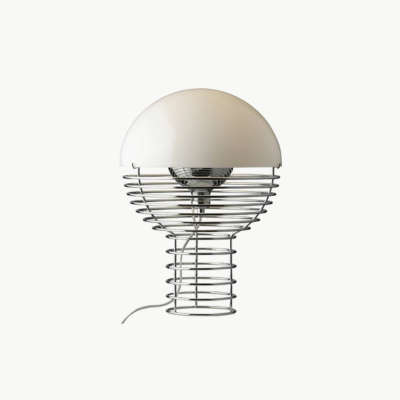 Wire Table Lamp by Verner Panton for Verpan