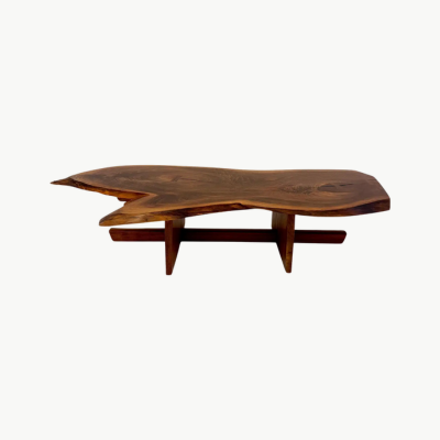 Mira Nakashima Live Edge Coffee Table