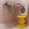 Unique stylish bedside tables