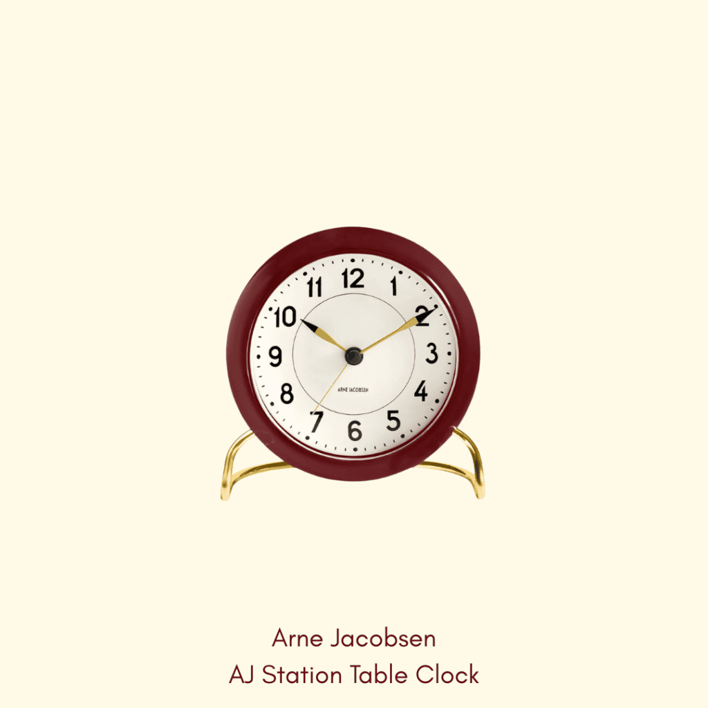 Arne Jacobsen - AJ Station table clock